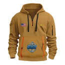Personalized US Navy Quarter Zip Hoodie KRQZ07