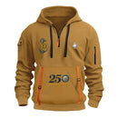 Personalized US Navy Quarter Zip Hoodie KRQZ03