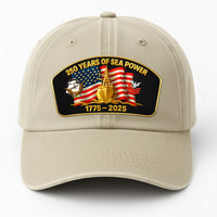 Custom Ranks & Text Premium Washed Denim Cap DC023