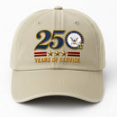 Custom Ranks & Text Premium Washed Denim Cap DC022