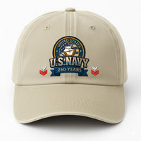 Custom Ranks & Text Premium Washed Denim Cap DC020