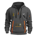 Personalized US Navy Quarter Zip Hoodie KRQZ03