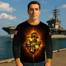 Personalized US Navy Sweatshirt KRSTS09
