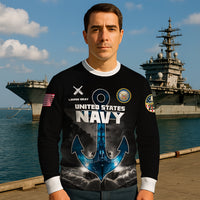 Personalized US Navy Sweatshirt KRSTS01