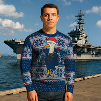 US Navy Sailor Christmas Ugly Sweater