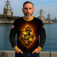 Personalized US Navy Sweatshirt KRSTS09