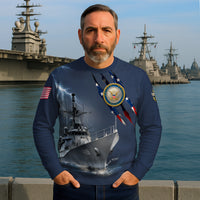 Personalized US Navy Sweatshirt KRSTS03