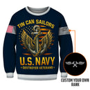 Personalized US Navy Sweatshirt KRSTS10
