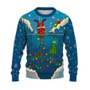 US Navy Submarine Light Christmas Ugly Sweater