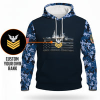 Personalized US Navy 3D All Over Print Hoodie KRH3D06