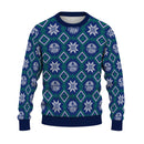 US Navy 250 America Pattern Christmas Ugly Sweater