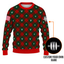 Personalized US Navy Christmas Ugly Sweater UST023