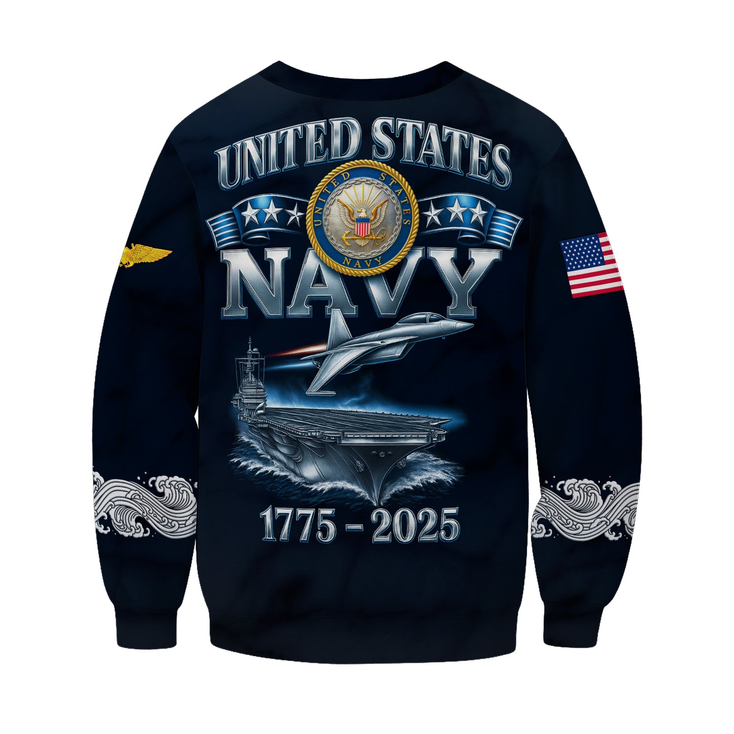 Personalized US Navy Sweatshirt KRSTS06