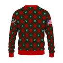 Personalized US Navy Christmas Ugly Sweater UST023