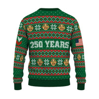 Personalized US Navy Christmas Ugly Sweater UST024