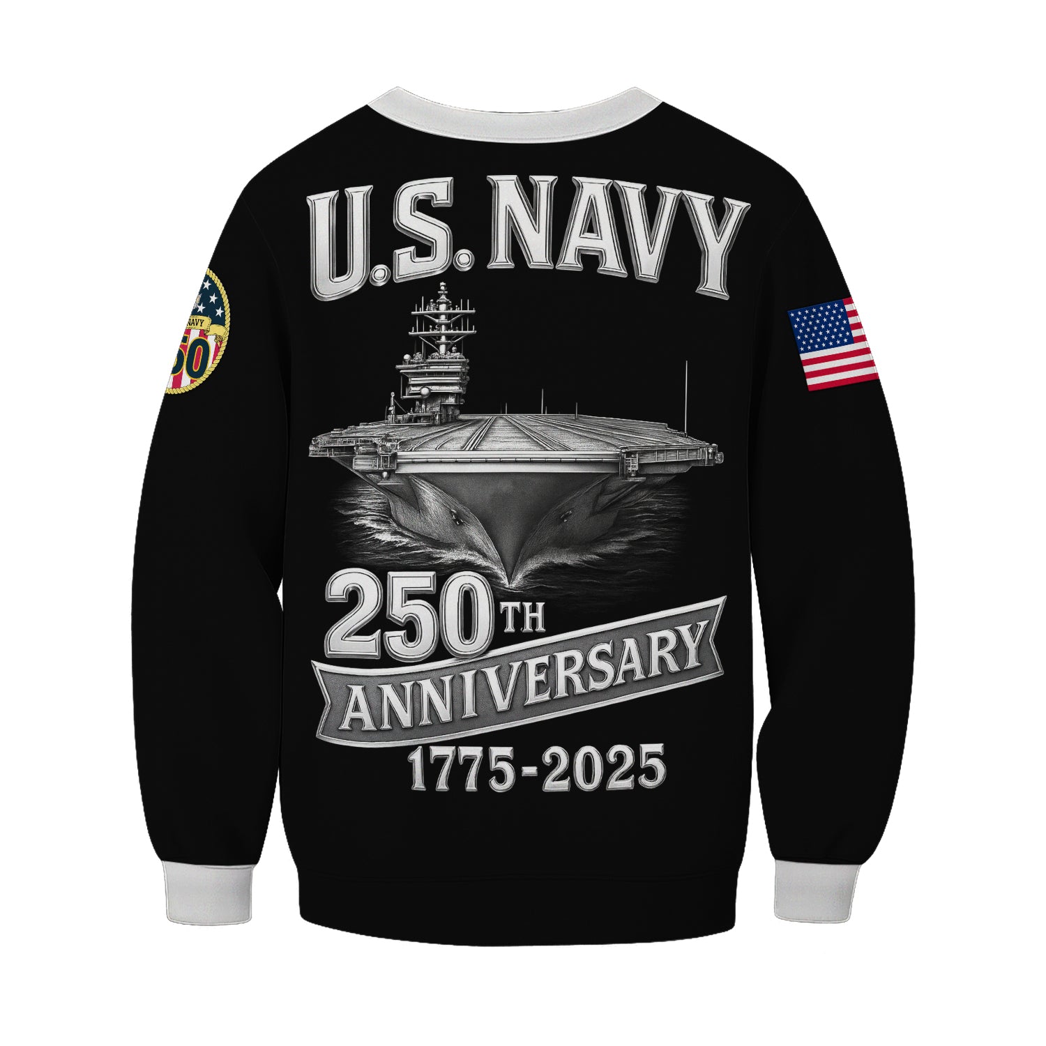 Personalized US Navy Sweatshirt KRSTS01