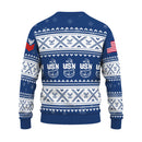 Personalized US Navy Christmas Ugly Sweater UST010