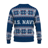 US Navy Sailor Christmas Ugly Sweater