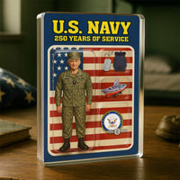 Personalized Acrylic Plaque with NWU Camouflage Uniform