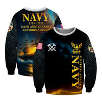 Personalized US Navy Sweatshirt KRSTS08