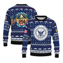 Personalized US Navy Christmas Ugly Sweater UST006