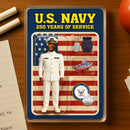 Personalized Acrylic Plaque with White Uniform