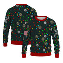 Personalized US Navy Christmas Ugly Sweater UST012