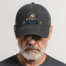 Custom Ranks & Text Premium Washed Denim Cap DC020