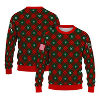 Personalized US Navy Christmas Ugly Sweater UST023