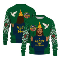 US Navy 1775 - 2025 Christmas Ugly Sweater