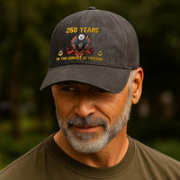 Custom Ranks & Text Premium Washed Denim Cap DC024