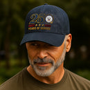 Custom Ranks & Text Premium Washed Denim Cap DC022
