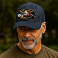 Custom Ranks & Text Premium Washed Denim Cap DC021