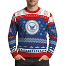 Personalized US Navy Christmas Ugly Sweater UST009