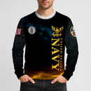 Personalized US Navy Sweatshirt KRSTS08
