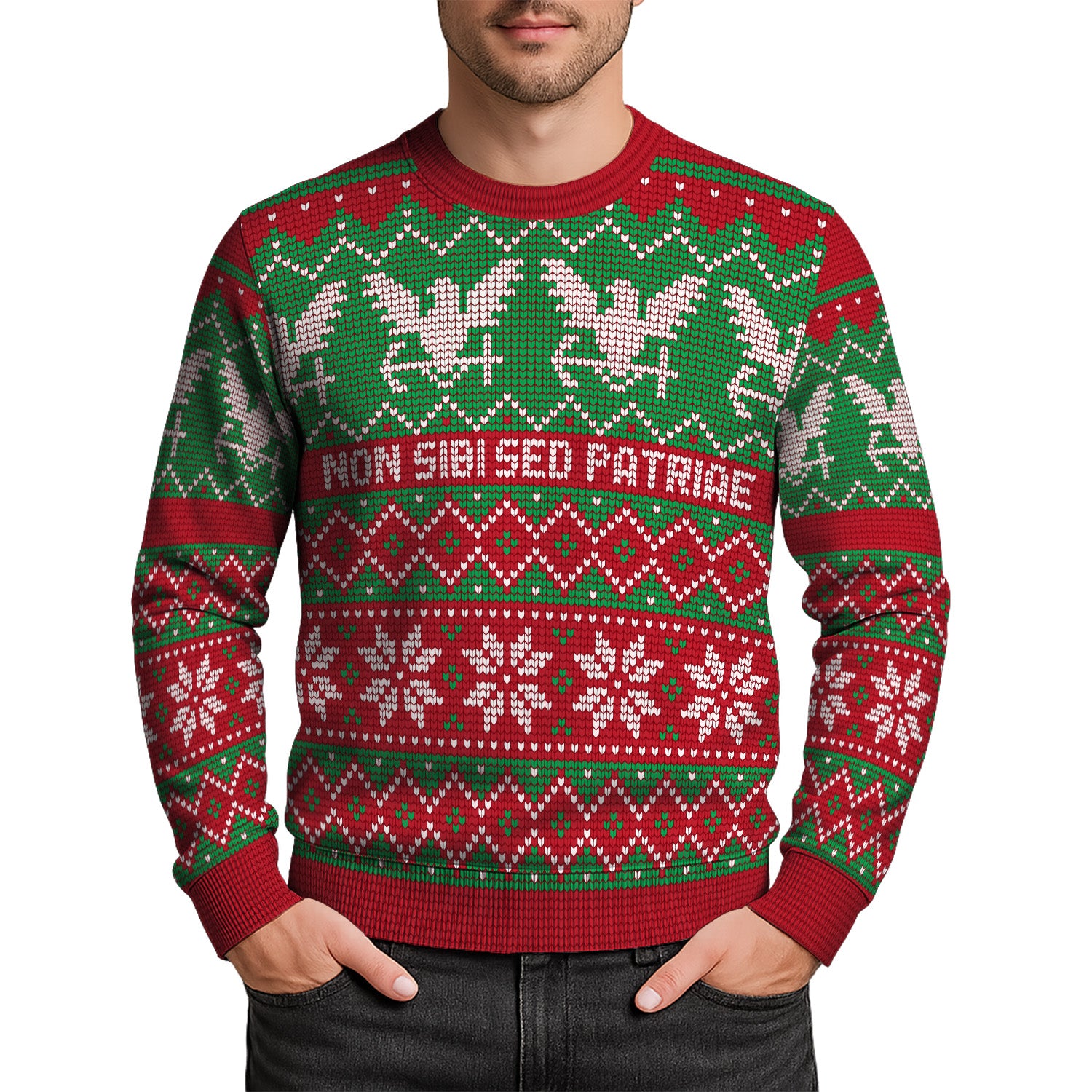 US Navy 250th Anniversary Christmas Ugly Sweater