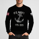 Personalized US Navy Sweatshirt KRSTS04