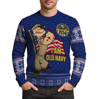 I Am Old Navy Christmas Ugly Sweater