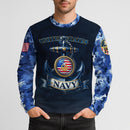 Personalized US Navy Sweatshirt KRSTS07