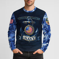 Personalized US Navy Sweatshirt KRSTS07