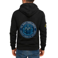 Personalized US Navy Quarter Zip Hoodie KRQZ07