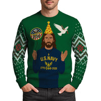 US Navy 1775 - 2025 Christmas Ugly Sweater