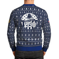 Personalized US Navy Christmas Ugly Sweater KRUST11