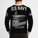 Personalized US Navy Sweatshirt KRSTS01