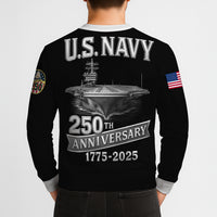 Personalized US Navy Sweatshirt KRSTS01