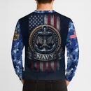 Personalized US Navy Sweatshirt KRSTS07