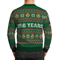 Personalized US Navy Christmas Ugly Sweater UST024