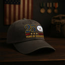 Custom Ranks & Text Premium Washed Denim Cap DC022