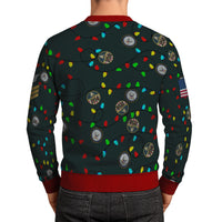 Personalized US Navy Christmas Ugly Sweater UST012