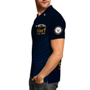 US Navy 250th Anniversary Polo Shirt – Sailor Cap Design with Custom Rank